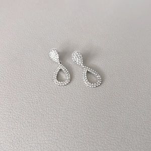 Rhinestone earrings